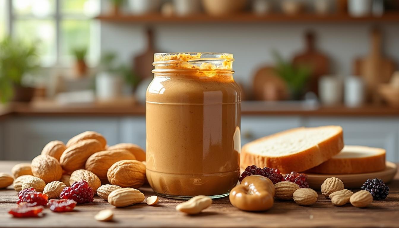 découvrez les bienfaits du beurre de cacahuète et ses apports nutritionnels essentiels pour la santé. idéal pour les sportifs et amateurs de nutrition équilibrée !