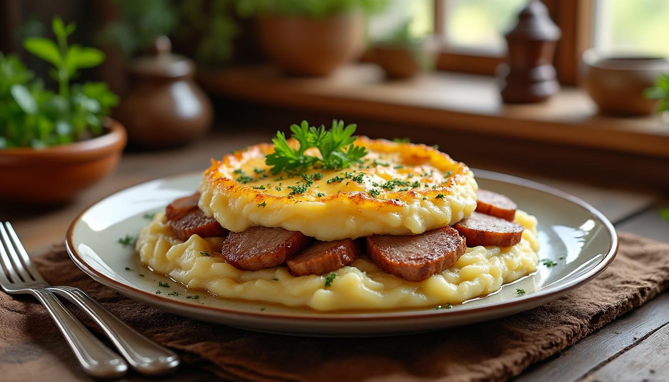 découvrez la recette authentique du parmentier de canard façon grand-mère, un plat traditionnel raffiné et réconfortant, facile à préparer pour régaler toute la famille.
