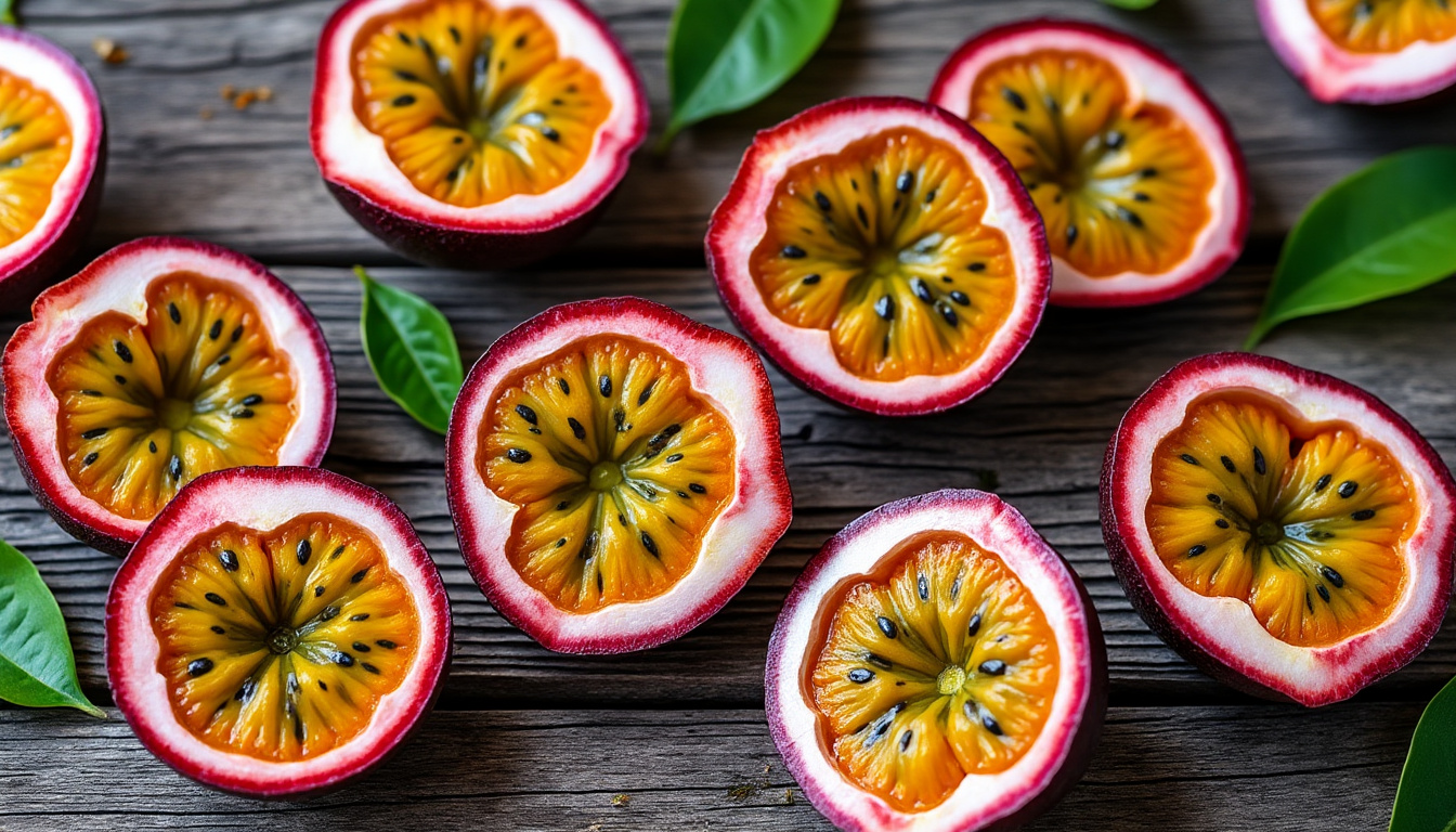 découvrez les nombreux bienfaits du fruit de la passion pour la santé et la vitalité : riche en antioxydants, vitamines et fibres, ce fruit exotique booste l'énergie, renforce l'immunité et favorise le bien-être au quotidien.